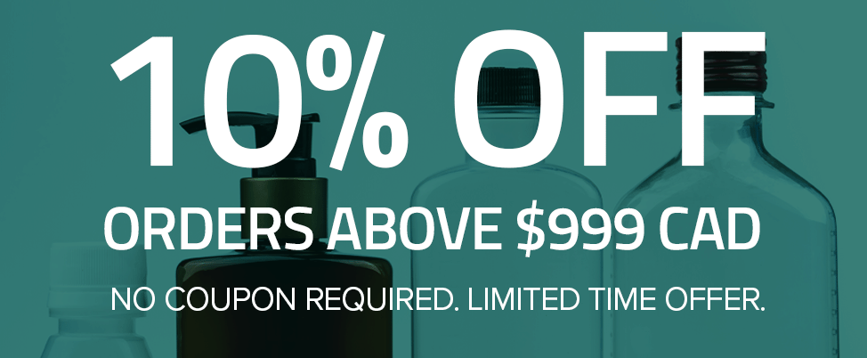 Looking to save when placing larger orders? Get 10% OFF orders of $999 CAD or more for a limited time.