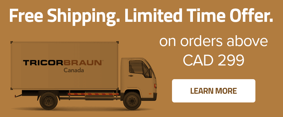 Free Shipping. Limited time offer on orders above CAD 299.