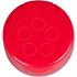 43-485 Flip Top Dispensing Lined Red Closure - Top View