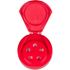 43-485 Flip Top Dispensing Lined Red Closure - Top View Open