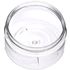 4 oz Clear PET Plastic Round Low Profile Jar - 70-400 Neck Finish - Top View