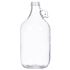 0.5 Gallon Clear Glass Handleware Jug 38-405 Neck Finish - Front View