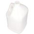 1 Gallon Natural HDPE Handleware Jug 38-400 Neck Finish- Top View