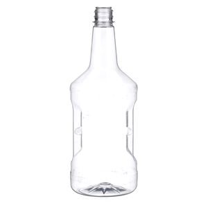 1.75 Liter Clear PET Liquor Bottle 33mm Kerr Neck Finish-Front View