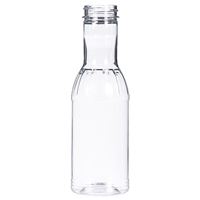 12 oz Clear PET Bottle 38-400 Neck Finish-Front View