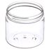 16 oz Clear PET Straight Sided Jar 89-400 Neck Finish-Front View