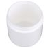 16 oz White HDPE Straight Sided Jar 89-400 Neck Finish-Top View