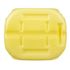 2.5 Gallon Translucent Yellow HDPE RT Series Jug 63 mm Neck Finish-Bottom View