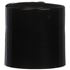 24-410 Black PP Smooth Wall Disc Top Cap