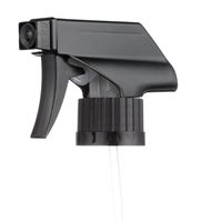 28-400 Black PP Trigger Sprayer, 9" Dip Tube, 0.9 ml Output