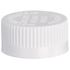 28-400 White PP Child Resistant Push and Turn Closure, F217 Foam Liner
