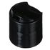 28-410 Black PP Smooth Wall Disc Top Cap