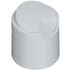 28-410 White PP Smooth Wall Disc Top Cap