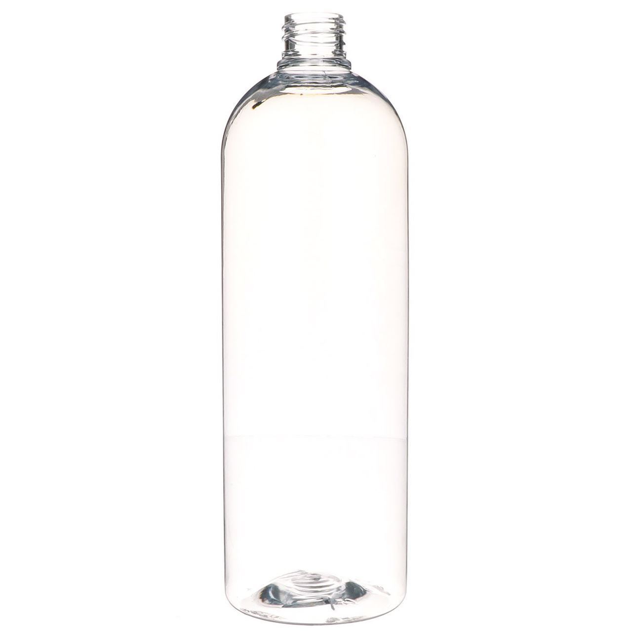 12 oz. Round PET Clear Juice Bottle with Tapered Neck - 145/Bag