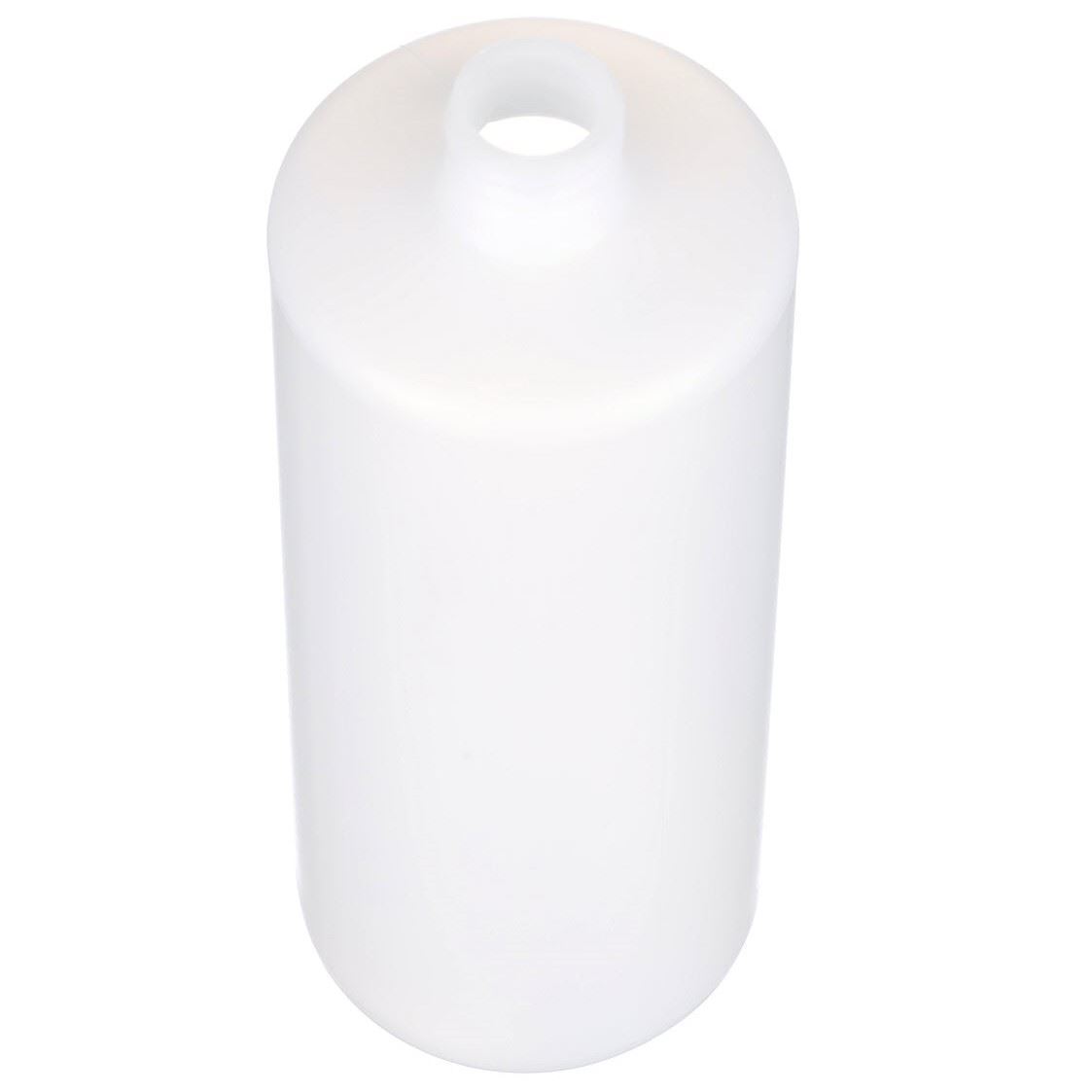 32 oz Natural HDPE Cylinder Round Bottle 28-410 Neck Finish, Round Base ...