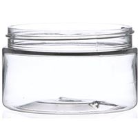 4 oz Clear PET Heavy Wall Jar 70-400 Neck Finish-Front View
