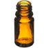 5 ml Amber Glass Dropper Bottle 18 mm Neck Finish-Side View