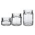 9 oz Clear Glass Straight Sided Jar 70 mm Lug Neck Finish-Front View