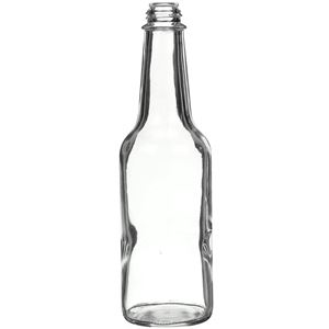 Picture of 10 oz Clear Glass Woozy Bottle 24-414 Neck Finish, Round Base