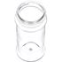 8.4 oz Clear PET Spice Jar 53-485 Neck Finish (Top View A))