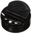 Picture of 53-485 Black PP Dual Flip Top Cap, Spoon/0.300 Inch Orifice, PS113 Foam Liner