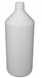 Picture of 32 oz White PET Bottle 28-410 Neck Finish, Round Base