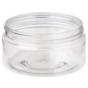 Picture of 8 oz Clear PET Heavy Wall Jar 89-400 Neck Finish, Round Base