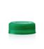 38 mm Green DBj Tamper Evident Closure (Front View)
