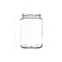 Picture of 750 ml flint glass jar 82-2040 packed in 6