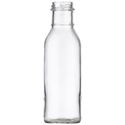 Picture of 12 oz Glass Long Neck, Round, Flint, 38-2000 12 PK Packed, 240 gr, Lug Finish