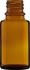 Picture of 15 ml Amber Glass Dropper Bottle 18 mm Neck Finish, Round Base